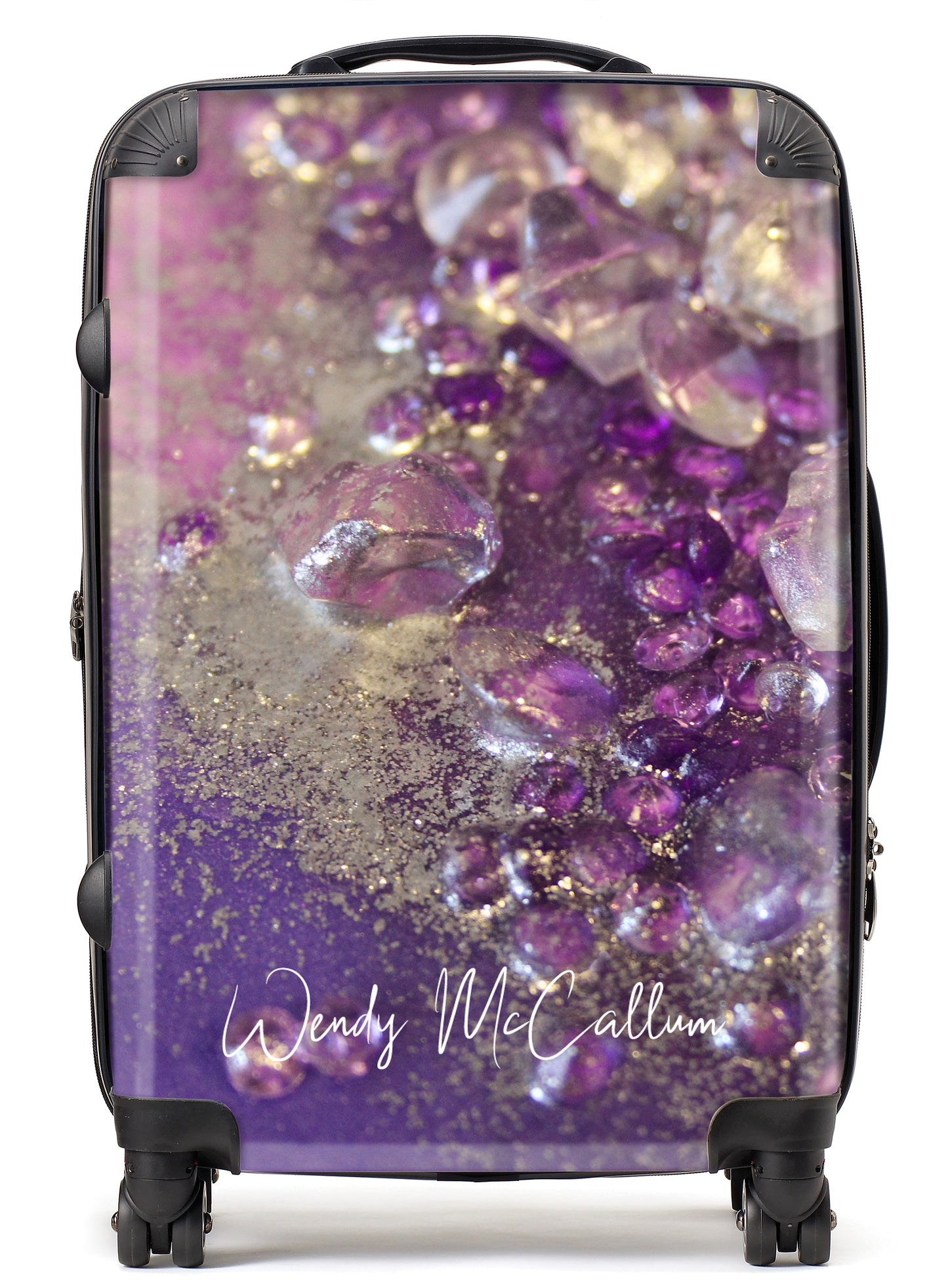 Amethyst Dreams Suitcase