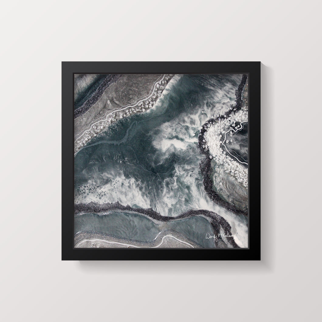 Vista - opulence framed print