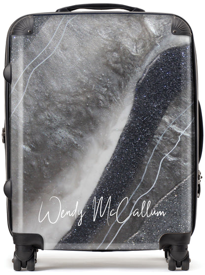 Grey Moonstone 2 Suitcase