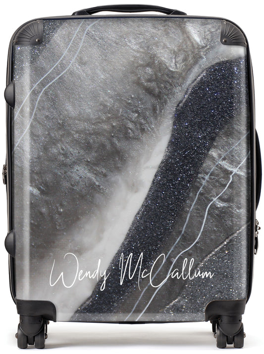 Grey Moonstone 2 Suitcase