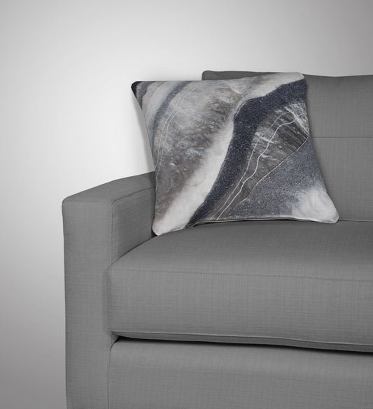 Grey Moonstone Cushion - Grace
